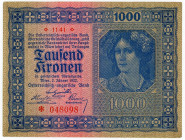 Austria 1000 Kronen 1922
