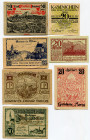Austria Lot of 10 Notgeld 1920 th