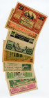 Austria Lot of 9 Notgeld 1920 th