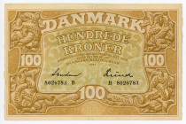 Denmark 100 Kroner 1943
