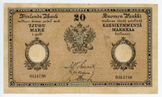 Finland 20 Markkaa 1894