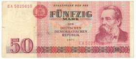 Germany - DDR 50 Mark 1971