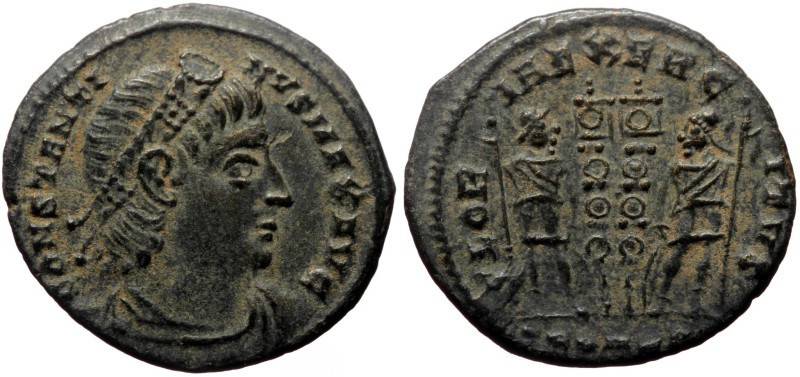Follis Æ
Constantine I the Great (306-337), Constantinople, CONSTANTINVS MAX AV...