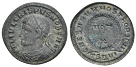 Follis Æ
Crispus as Caesar, AD 317-326, Thessalonica
14 mm, 3 g