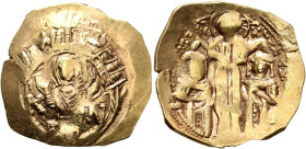 Hyperpyron AV
Andronicus II Palaeologus, with Michael IX (1282-1328), Constantinopolis
 25 mm, 4,04 g