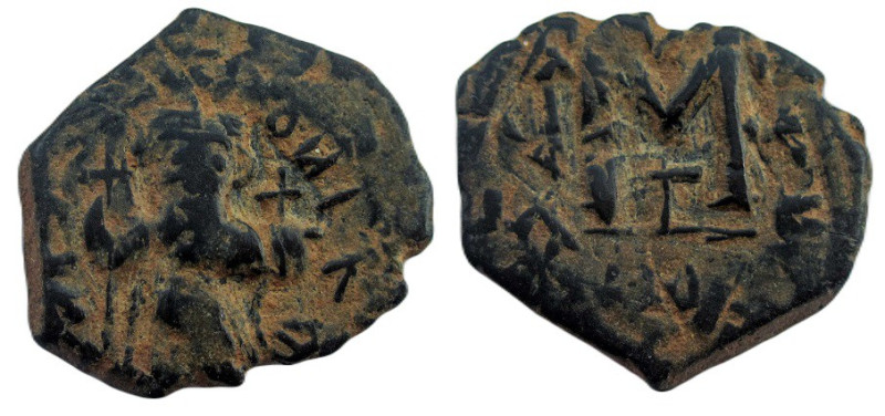 Bronze Æ
Arab-Byzantine Follis
