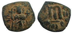 Bronze Æ
Arab-Byzantine Follis