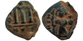 Bronze Æ
Arab-Byzantine Follis