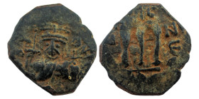 Bronze Æ
Arab-Byzantine Follis