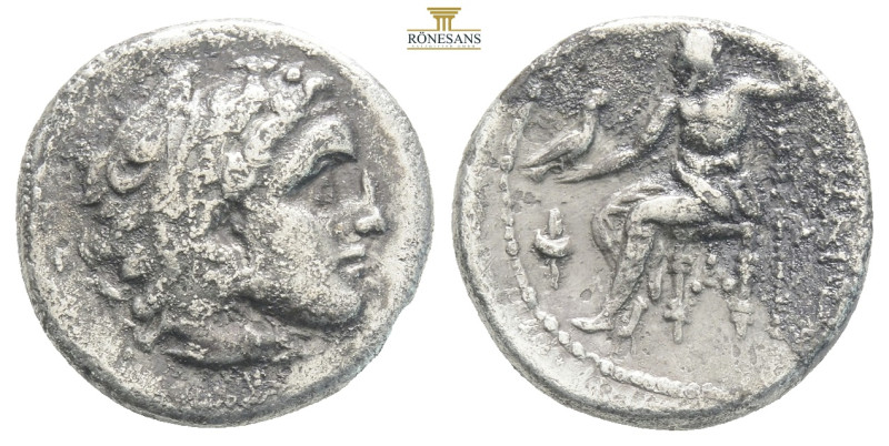 KINGS OF MACEDON. Alexander III 'the Great', 336-323 BC. Drachm….
Head of Heracl...