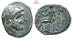 Seleukid Kingdom, Antiochos I Soter, AE 281-261 BC. Antioch on the Orontes. 3,89g 17,4mm