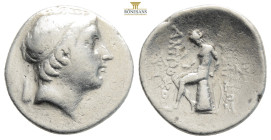 SELEUKID EMPIRE. Antiochos III 'the Great'. 222-187 BC. AR Drachm 4,23g 19,5mm