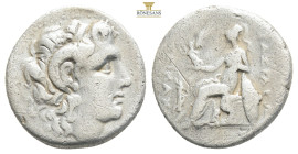 Kingdom of Thrace. Lysimachos. Drachm. 305-281 BC 3,94g 17,7mm