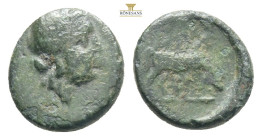 TROAS. Neandria. (4th century BC). Ae. 0,79g 9,9mm