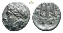 IONIA. Kolophon. Ae (Circa 389-350 BC). 1,22g 11,9mm