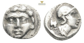 Greek, PISIDIA, Selge (Circa 4th century BC) AR obol 1g 9,6mm