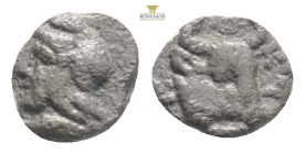 Mysia, Kyzikos, AR Hemiobol, ca 410-400 BC. 0,32g 7,8mm