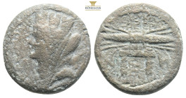 SYRIA, Seleucis and Pieria. Seleucia Pieria . Pseudo-autonomous issue. Time of Titus, AD 79-81. Æ L. Ceionius Commodus, magistrate. Dated CY 188 (AD 7...