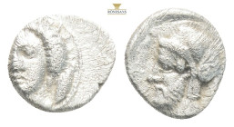 Cilicia, Tarsos AR Obol. Time of Pharnabazos and Datames, circa 384-361 BC. 0,73g 9,2mm