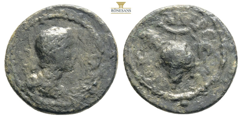 Cilicia, Diocaesarea AE Pseudo-autonomous. Time of Antoninus Pius (138-161).
Obv...