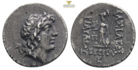 Greek
KINGS OF CAPPADOCIA. Ariarathes IX Eusebes Philopator, circa 100-85 BC. Drachm (Eusebeia-Mazaka)….Diademed head right, with the features of Mith...