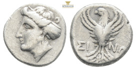 PAPHLAGONIA. Sinope. Hemidrachm (Circa 330-250 BC). 2,25g 13,6mm