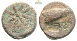 PONTOS. Uncertain (possibly Amisos). Ae (130-100 BC).AE 10g 19,7mm