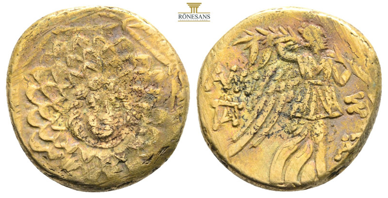PONTOS.Amisos.(Circa 105-63 BC).Ae.

Obv : Aegis with Gorgon's head at center.

...