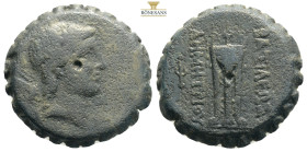 Seleukid Kings of Syria, Antiochos II Theos (261-246 BC). AE 14,14g 25,6mm