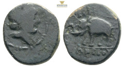 SELEUKID KINDOM Antiochos III ‘the Great’ (222-187 BC). Ae. 3,09g 15mm