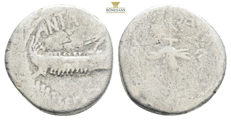 Marc Antony 32-31 BC. Rome
Denarius AR 3,05g 16,6mm