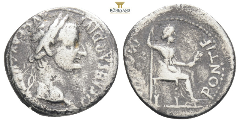 Roman Imperial
Tiberius AD 14-37. Lugdunum Denarius AR...TI CAESAR DIVI AVG F AV...