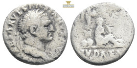 Judean Coins
Vespasian. Silver Denarius AD 69-79. Judaea Capta type. Rome, AD 69/70. [IMP C]AESAR VESPASIANVS A[VG], laureate head of Vespasian right....