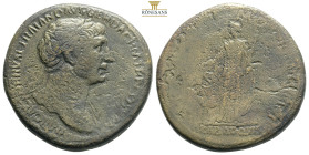 Trajan. Sestertius; Trajan; 98-117 AD, Rome, 115 AD, Sestertius, 25,87g 33,1mm