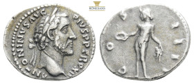 Antoninus Pius-138-161
Denarius Rome 153/154. Av.: ANTONINVS AVG PIVS PP TR P XVII, laureated head on the right with draping on the left shoulder. Rev...