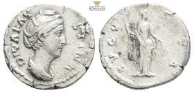 Roman Imperial / Imperio Romano
Diva Faustina I. Denario. 141-146 d.C. Roma.. Anv.: DIVA AVG FAVSTINA. Busto drapeado a derecha . Rev.: AVGVSTA. 2,70g...