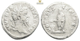 Septimius Severus AR Denarius. Rome, AD 200-201. 2,47g 19,1mm