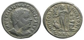 Licinius, 317-324, Silber-AE Nummus, SMK S, Kyzikus. 2,74g 19,8mm