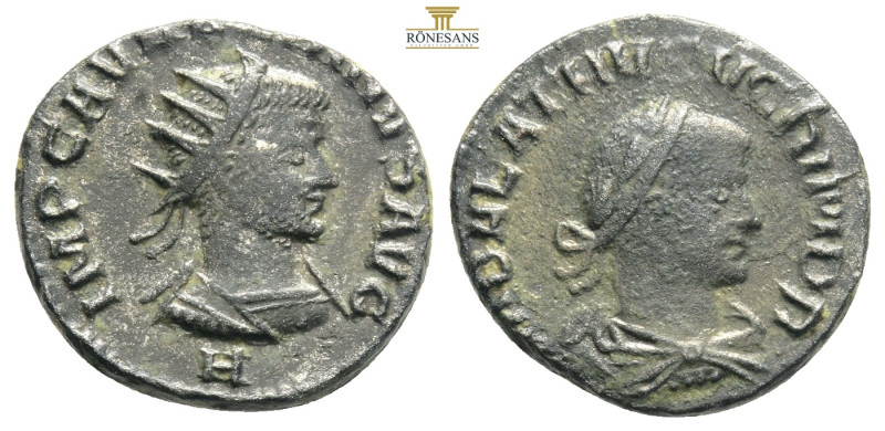 VABALATHUS und AURELIANUS (270 - 272 n. Chr.). Antoninian. Antiochia. 270 - 272 ...