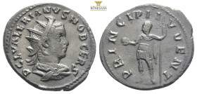 Roman Imperial
Valerian II, Caesar, 256-258. Antoninianus , Rome, 256-258. P C L VALERIANVS NOB CAES Radiate, draped and cuirassed bust of Valerian II...