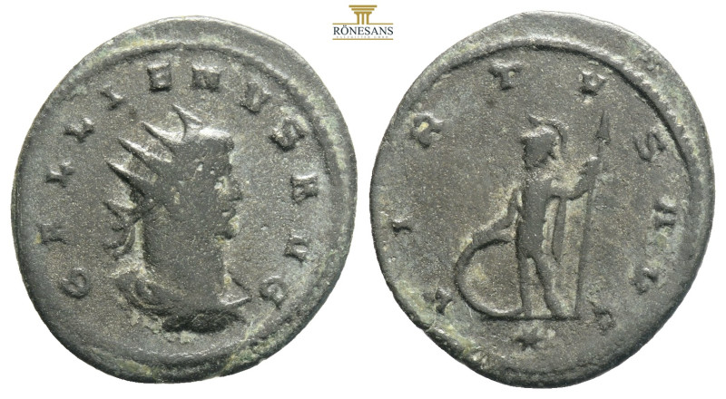 Gallienus AR Antoninianus. Rome, AD 253-254.
IMP C P LIC GALLIENVS AVG,
radiate ...