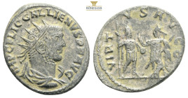 Gallienus, 253-268. Antoninianus…..Siscia, c. 263. GALLIENVS AVG Radiate, draped and cuirassed bust of Gallienus to right. Rev. VIRTVS AVG 3,21g 21,3m...
