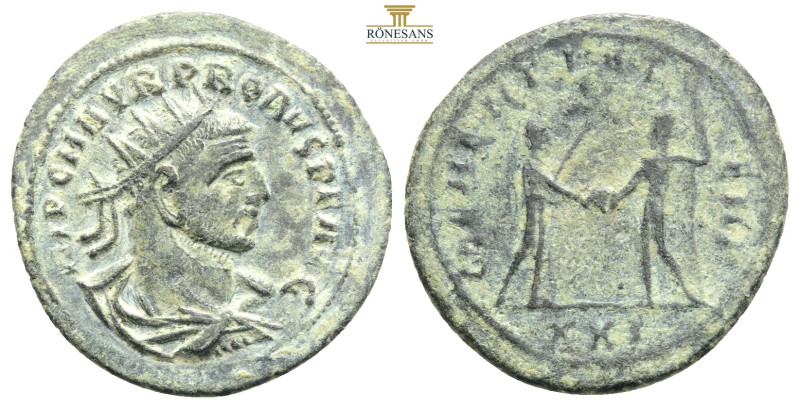 PROBUS Aurelianus 280 Antioche 
Obverse: IMP C M AVR PROBVS P F AVG Radiate, dra...