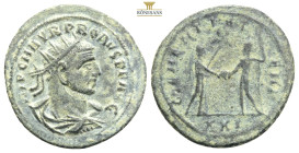 PROBUS Aurelianus 280 Antioche 
Obverse: IMP C M AVR PROBVS P F AVG Radiate, draped and armored bust of Probus on the right, seen from three quarters ...