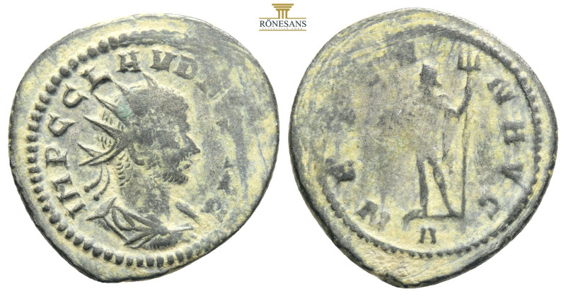 Claudius II Gothicus. A.D. 268-270. BI antoninianus Antioch, ca. late A.D. 268-l...