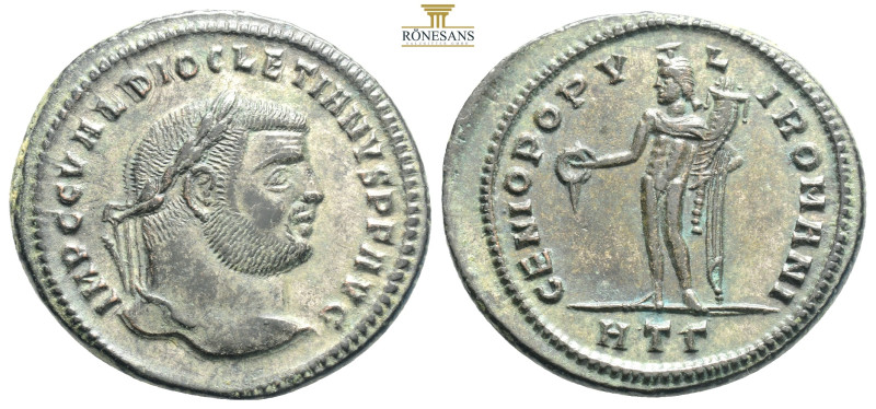 Diocletianus Follis,
Diocletianus (284-305 AD). AE Follis 
Obv. IMP DIOCLETIANVS...