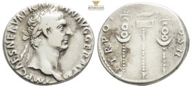 ASIA MINOR. Uncertain. Trajan, 98-117. Cistophorus, 98.
IMP CAES NERVA TRAIAN AVG GERM P M Laureate head of Trajan to right.
Rev. TR POT COS II Aquila...