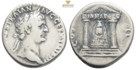 Uncertain mint in Asia Minor (or Rome). Trajan, 98-117 AD. Cistophoric Tetradrachm AR.
Obv: IMP CAES TRAIAN AVG GERM P M TR POT
Laureate head right.
R...