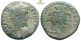 Septimius Severus AE Tetrassarion, Anchialos
Septimius Severus (193-217 AD). AE Tetrassarion Anchialos, Thrace.
Obv. AV K Λ CЄΠ CЄVHPOC, laureate, dra...