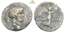 CAPPADOCIA. Caesarea. Nero (54-68). Hemidrachm.
Obv: NERO CLAVD DIVI CLAVD F CAESAR AVG GERMANI.
Laureate head right.
Rev: ARMENIAC.
Nike advancing ri...